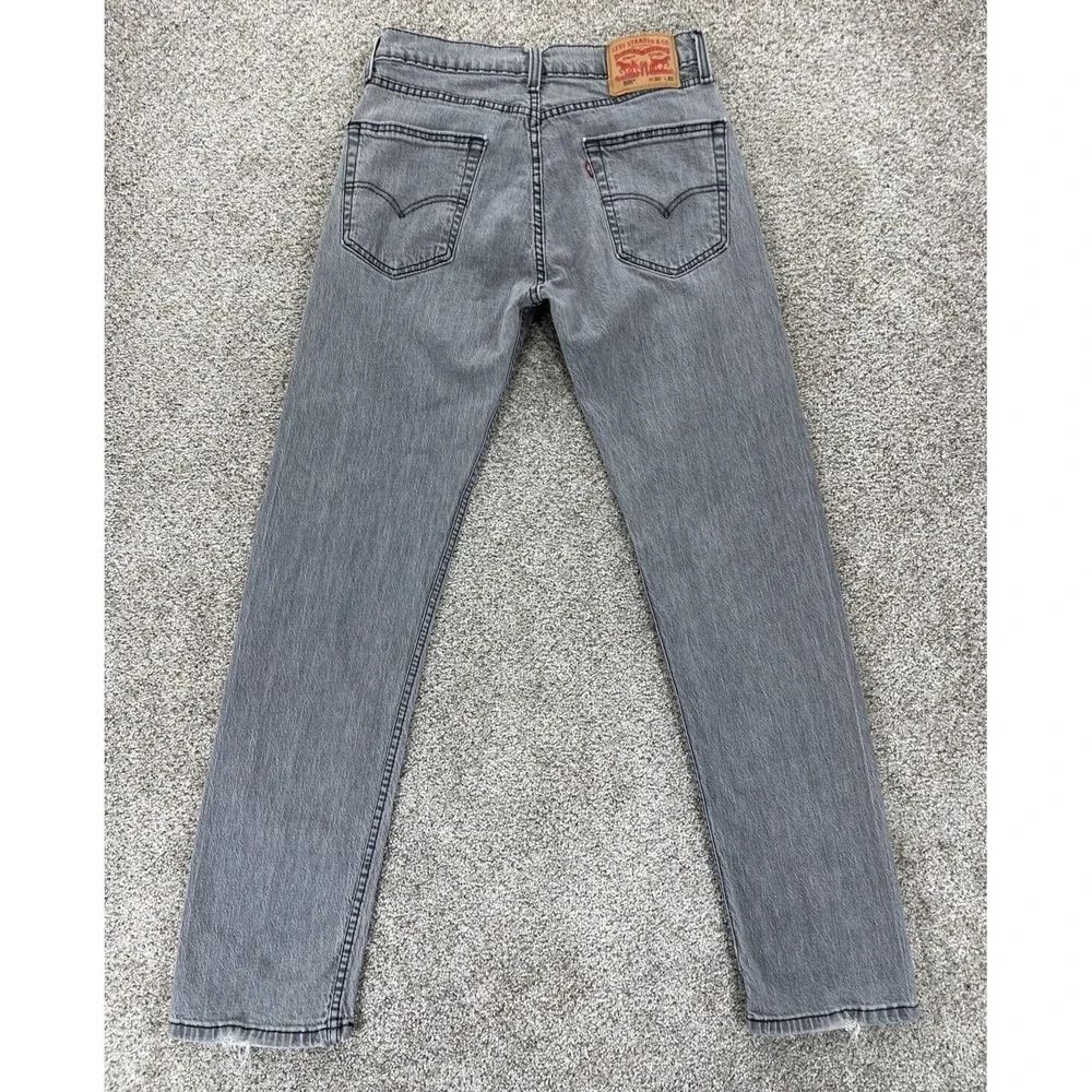 Levis‎ 505 Jeans Mens Size 30x31* Grey Regular Narrow Straight Flex Denim Egypt